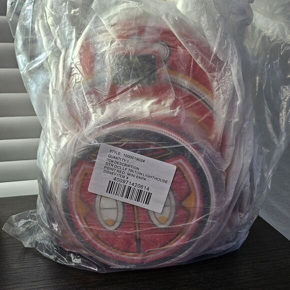 DCL Disney Cruise Line Lookout Cay Lighthouse Point Island Loungefly Backpack - Picture 7 of 8